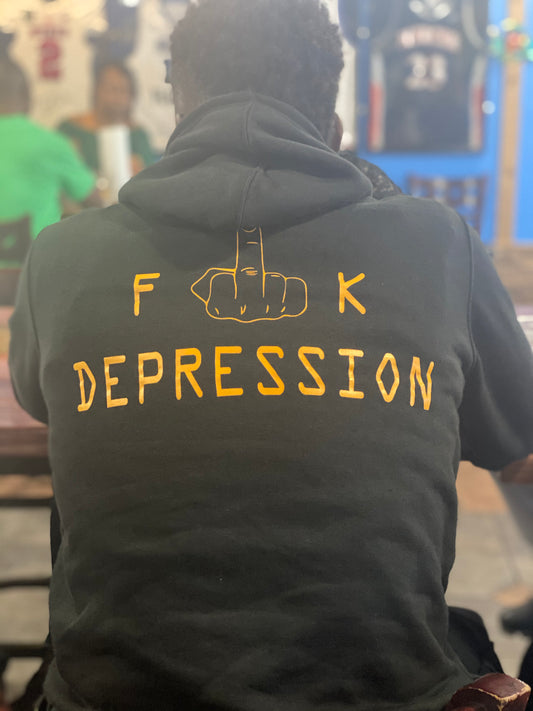 F Depression Hoodies